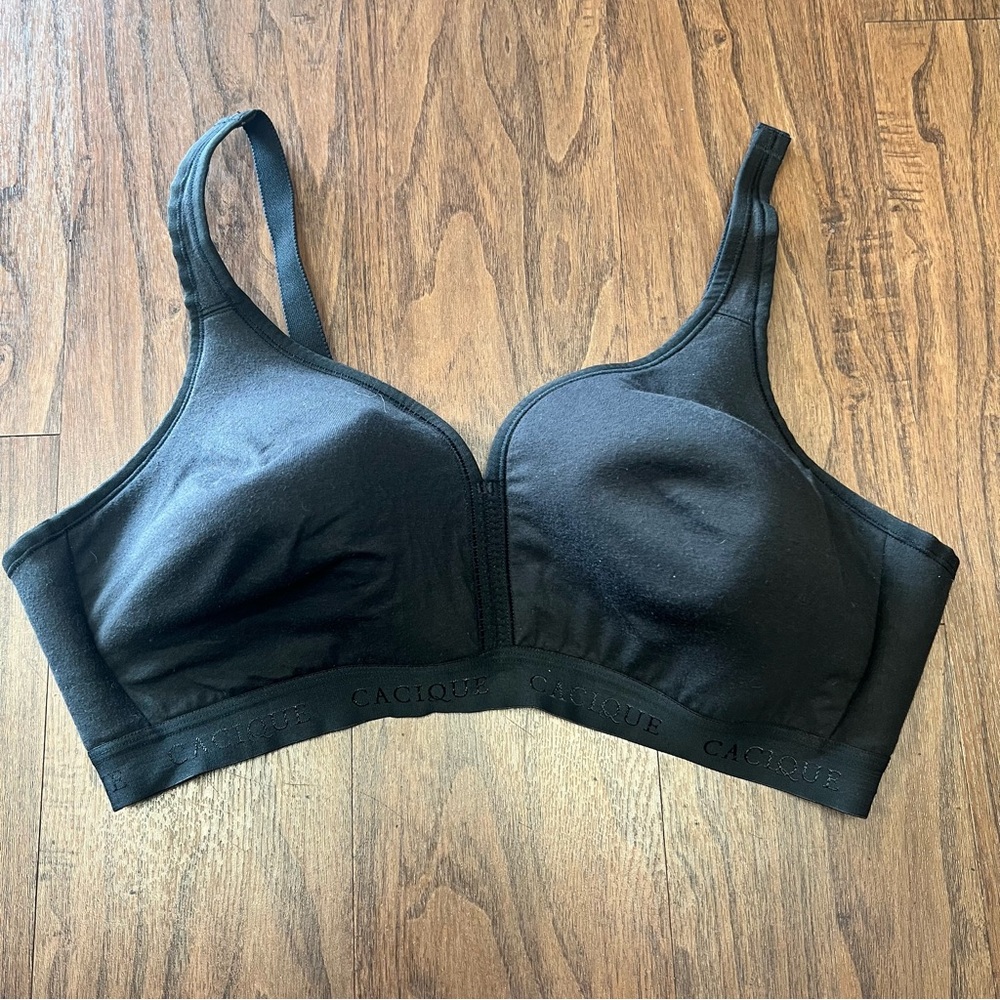 Cacique Lightly Lined Cotton No Wire Bra 4 Available Size 44C